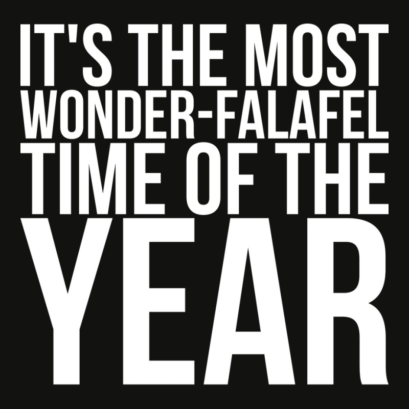 Its The Most Wonderfalafel Time Of The Year Stars Scorecard Crop Tee by shaaleatlass8 | Artistshot