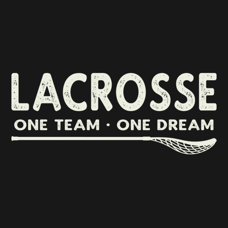 Vintage Lacrosse One Team One Dream Nostalgia Flannel Shirt by barbenbreierx | Artistshot