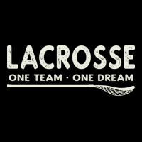 Vintage Lacrosse One Team One Dream Nostalgia Men's Long Sleeve Pajama Set | Artistshot