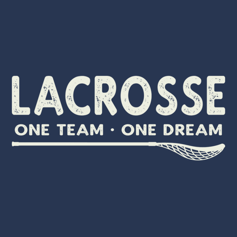 Vintage Lacrosse One Team One Dream Nostalgia Men Denim Jacket by barbenbreierx | Artistshot