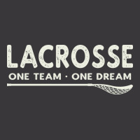 Vintage Lacrosse One Team One Dream Nostalgia Ladies Curvy T-shirt | Artistshot