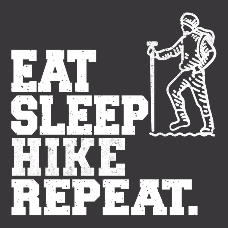 Eat Sleep Hike Repeat Hiker Hiking Cool Ladies Curvy T-Shirt by sadhratasbyn | Artistshot