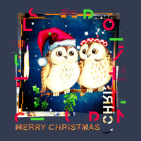 Merry Christmas Owls Music V-neck Tee | Artistshot