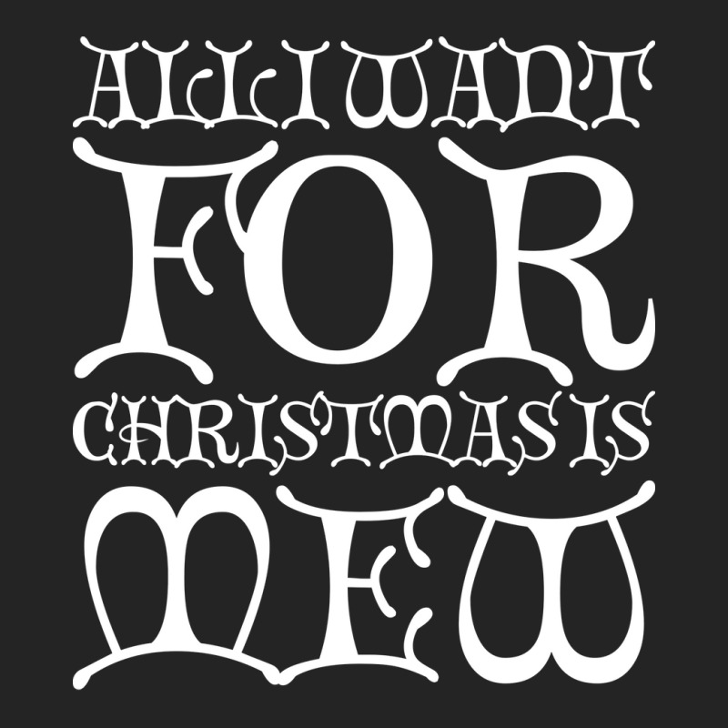 All I Want For Christmas Is Cat Cute 3/4 Sleeve Shirt by cupzchewl | Artistshot