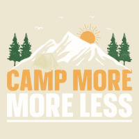 Camping Design Camp More More Less Tumblr Cropped Hoodie | Artistshot