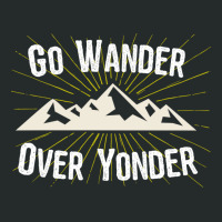 Hiking Go Wander Over Yonder Women's Triblend Scoop T-shirt | Artistshot