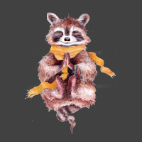 Raccoon Meditates Vintage T-shirt | Artistshot