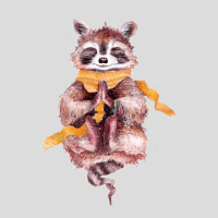 Raccoon Meditates Men's Polo Shirt | Artistshot