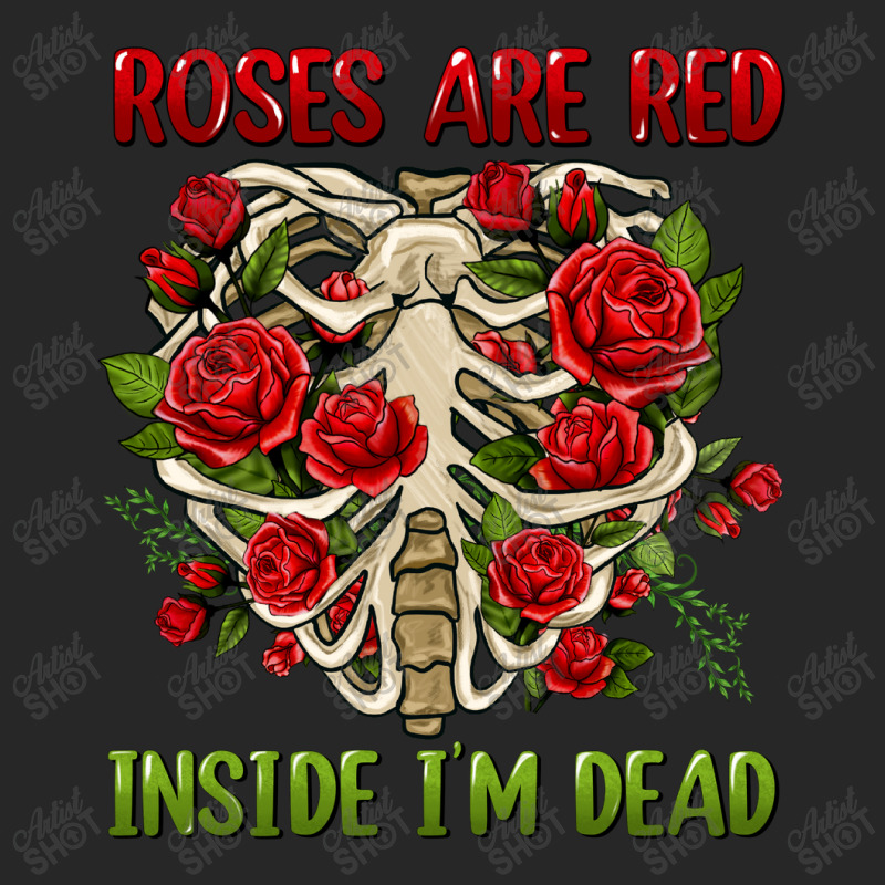 Roses Are Red Inside I'm Dead Women's Pajamas Set by enoddigitalart@gmail.com | Artistshot