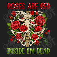 Roses Are Red Inside I'm Dead Ladies Polo Shirt | Artistshot