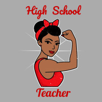 High School Teacher Woman Strong Vintage Retro Pos T-shirt | Artistshot