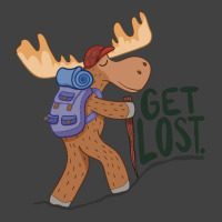 Hiking Moose Girl Vintage T-shirt | Artistshot