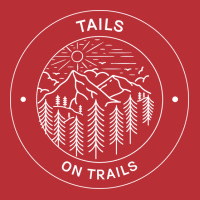 Tails On Trails Hiking Girl T-shirt | Artistshot