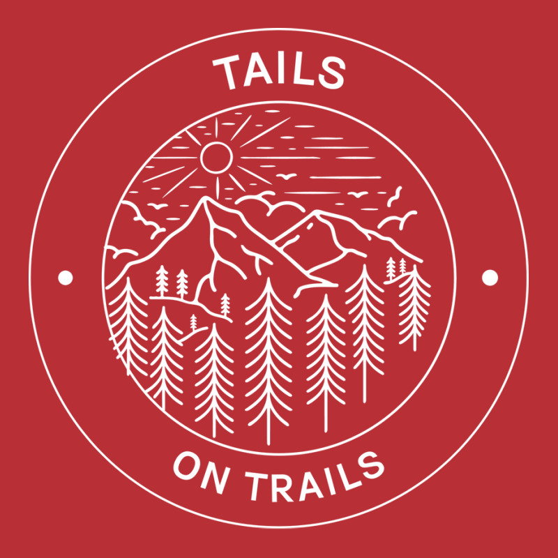 Tails On Trails Hiking Girl T-shirt | Artistshot