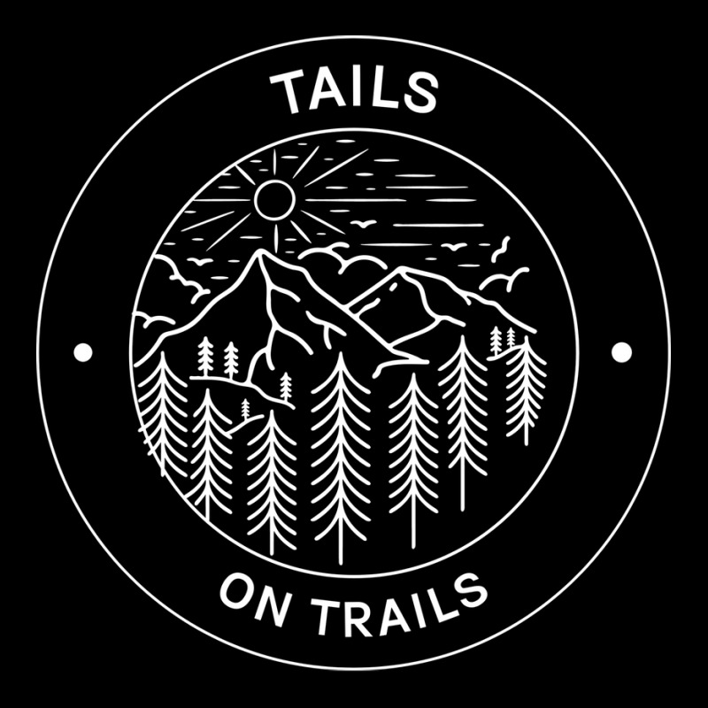 Tails On Trails Hiking Girl Lightweight Hoodie | Artistshot