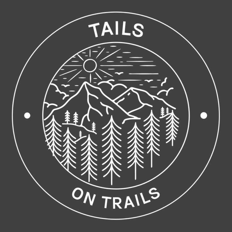 Tails On Trails Hiking Girl Vintage T-shirt | Artistshot