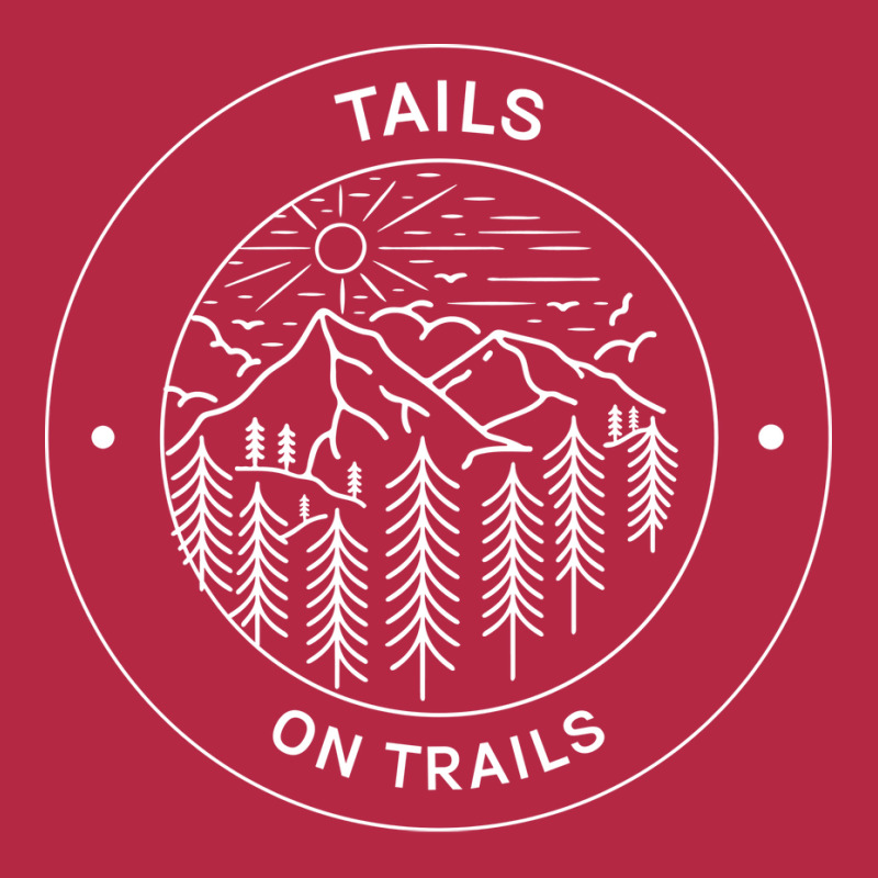 Tails On Trails Hiking Girl Champion Hoodie | Artistshot