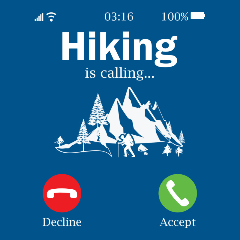 Hiking Is Calling Music Classic T-shirt | Artistshot