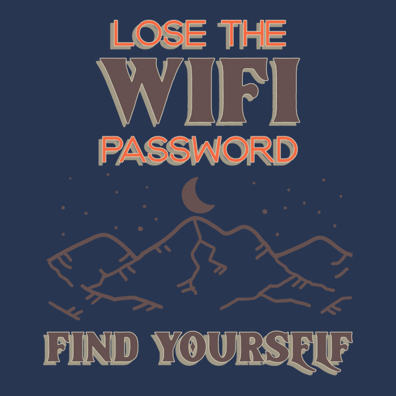 Lose The Wifi Password Find Yourself Wander Hiking Men Denim Jacket | Artistshot