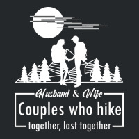 Husband Wife Hiking Gift Love Crewneck Sweatshirt | Artistshot