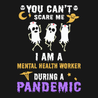 Halloween Boo You Cant Scare Me I Am A Mental Heal Flannel Shirt | Artistshot