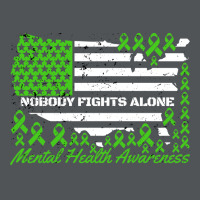 Mental Health Awareness Nobody Fights Alone Americ Long Sleeve Shirts | Artistshot