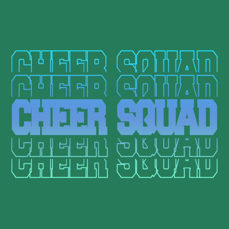 Cheer Squad In Blue Stacked Lettering Travel T-Shirt by strosesimonsf | Artistshot