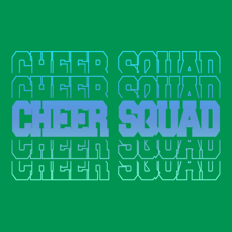 Cheer Squad In Blue Stacked Lettering Travel Classic T-shirt by strosesimonsf | Artistshot