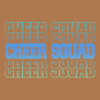 Cheer Squad In Blue Stacked Lettering Travel Vintage Short | Artistshot