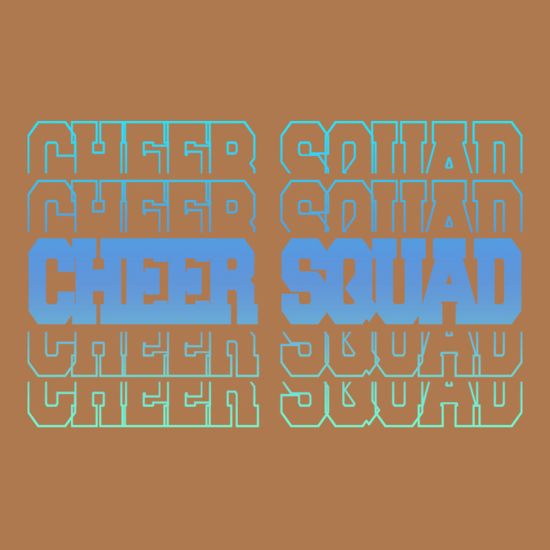 Cheer Squad In Blue Stacked Lettering Travel Vintage Short by strosesimonsf | Artistshot