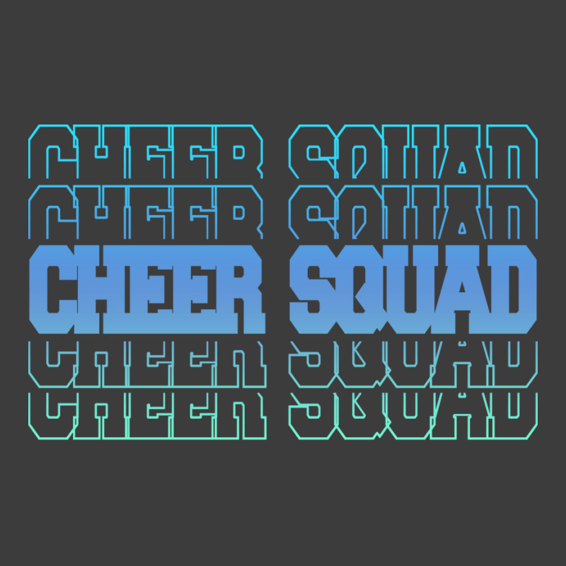 Cheer Squad In Blue Stacked Lettering Travel Men's Polo Shirt by strosesimonsf | Artistshot