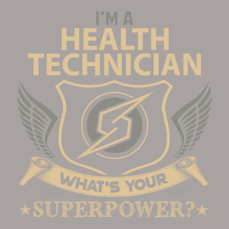 Health Technician T  Superpower Gift Item Tee Racerback Tank by kaileypartert | Artistshot