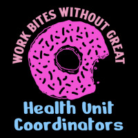 Health Unit Coordinator Work Bites Fun Pink Donut Legging | Artistshot