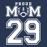 Custom Proud Football Mom Number 29 Personalized F Men Denim Jacket | Artistshot