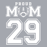 Custom Proud Football Mom Number 29 Personalized F Long Sleeve Shirts | Artistshot