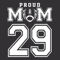 Custom Proud Football Mom Number 29 Personalized F Vintage Short | Artistshot