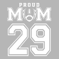 Custom Proud Football Mom Number 29 Personalized F Hoodie & Jogger Set | Artistshot