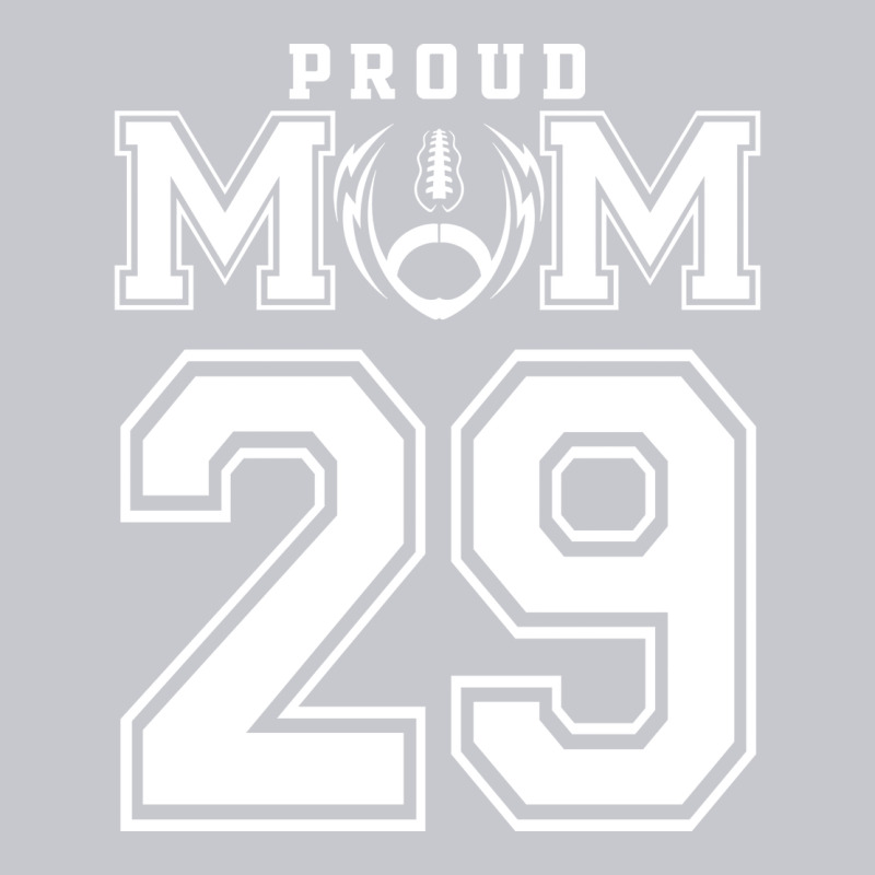 Custom Proud Football Mom Number 29 Personalized F Unisex Jogger by strosesimonsf | Artistshot