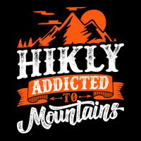 Mountain Sunset Hiking Camping Outdoor Hiker Hipst V-neck Tee | Artistshot