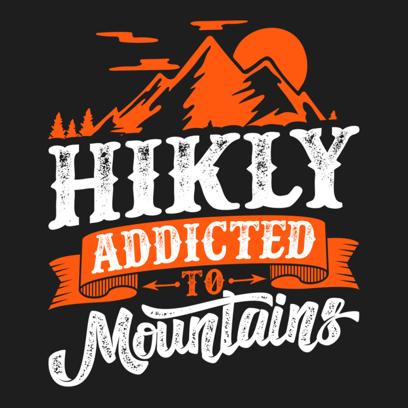 Mountain Sunset Hiking Camping Outdoor Hiker Hipst Classic T-shirt | Artistshot