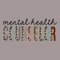 Mental Health Counselor Leopard Print Funny Red Vintage Hoodie | Artistshot