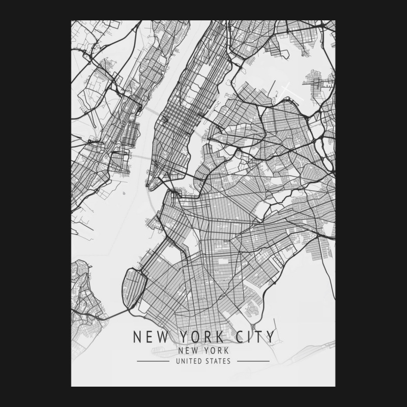 New York City United States City Map Flannel Shirt | Artistshot