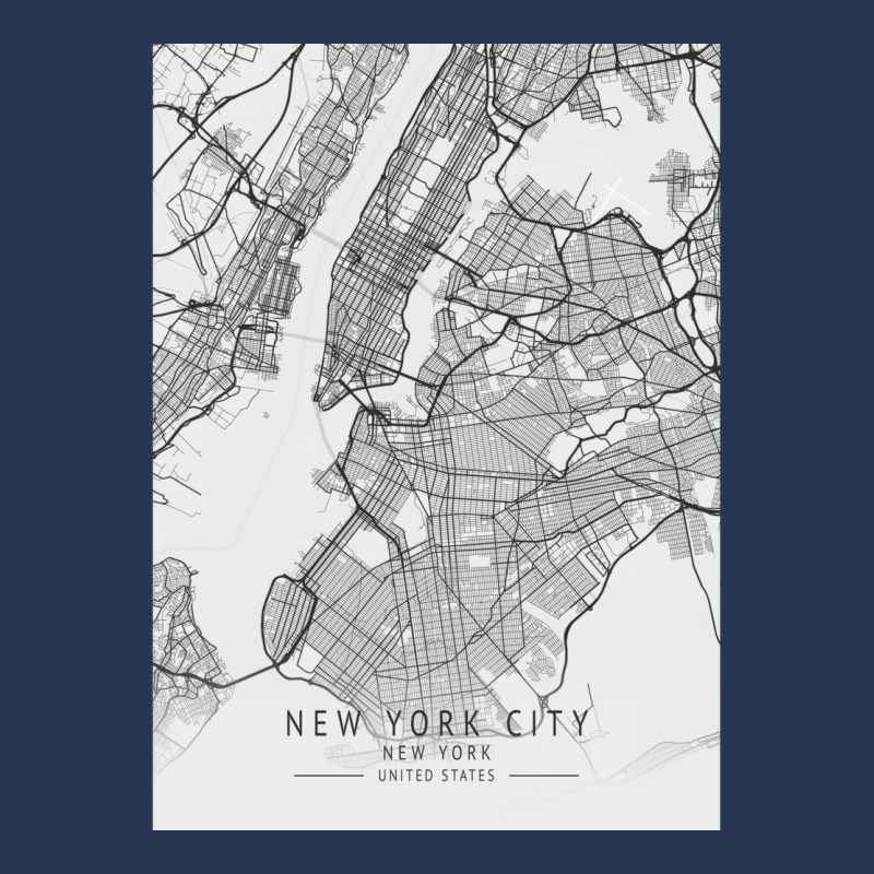 New York City United States City Map Men Denim Jacket | Artistshot