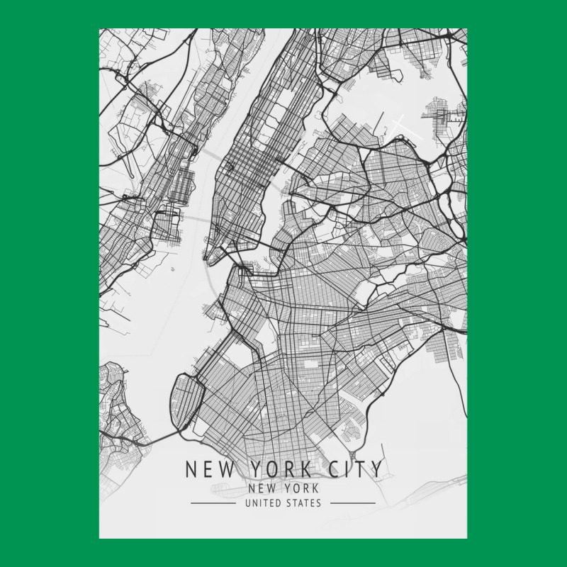 New York City United States City Map Classic T-shirt | Artistshot