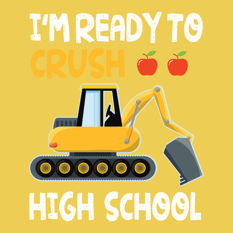 Im Ready To Crush High School Trucker Student Back Graphic T-shirt by strosesimonsf | Artistshot