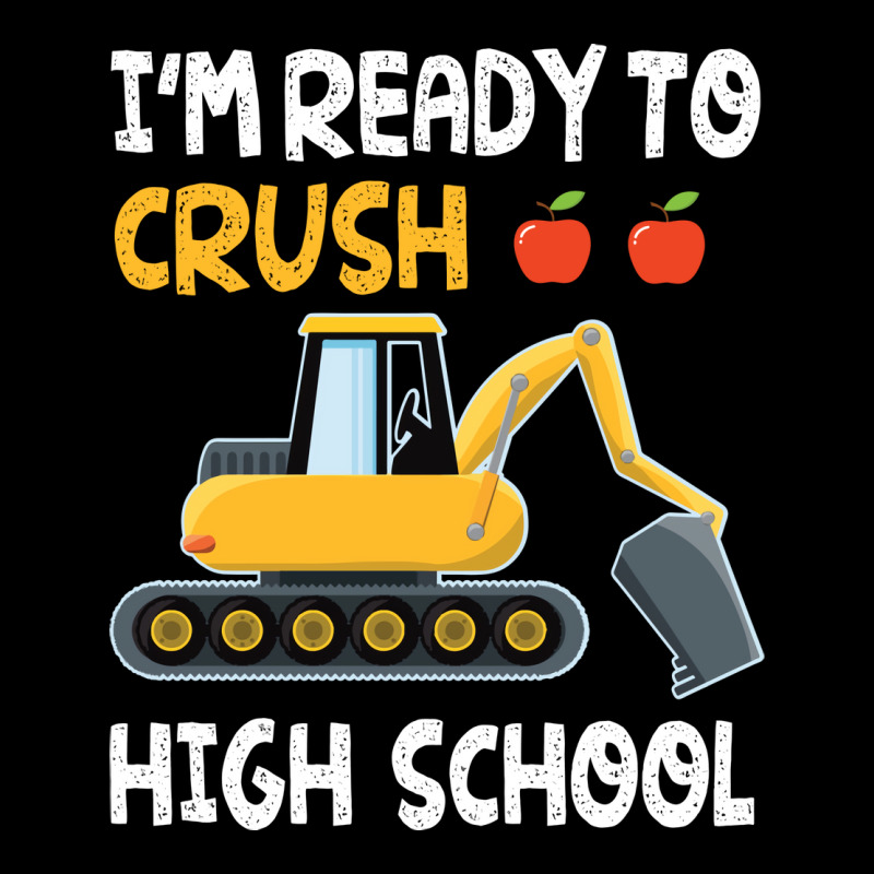 Im Ready To Crush High School Trucker Student Back Pocket T-Shirt by strosesimonsf | Artistshot