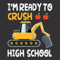 Im Ready To Crush High School Trucker Student Back Vintage Hoodie | Artistshot