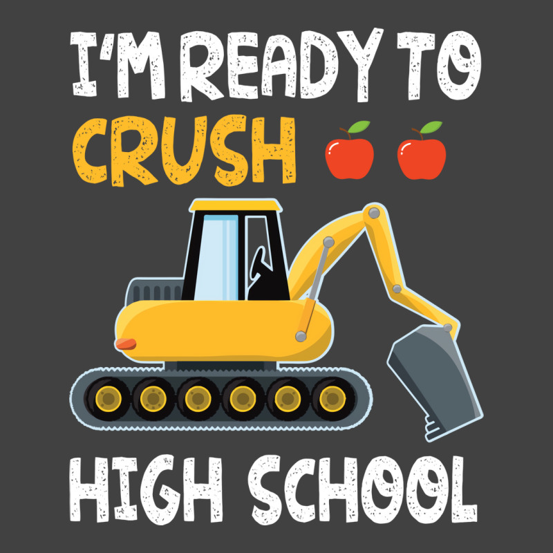 Im Ready To Crush High School Trucker Student Back Vintage T-Shirt by strosesimonsf | Artistshot