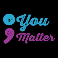 Mental Health Semicolon You Matter Fleece Short | Artistshot