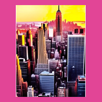 New York Skyline In Vintage Aesthetic Style T-shirt | Artistshot